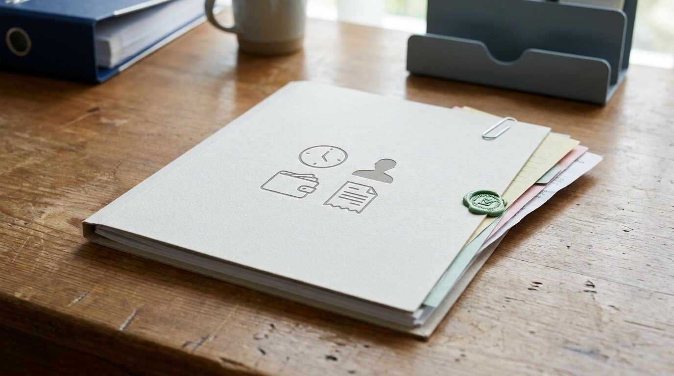 One completed closeout dossier containing verified time, worker, pay, and invoice evidence